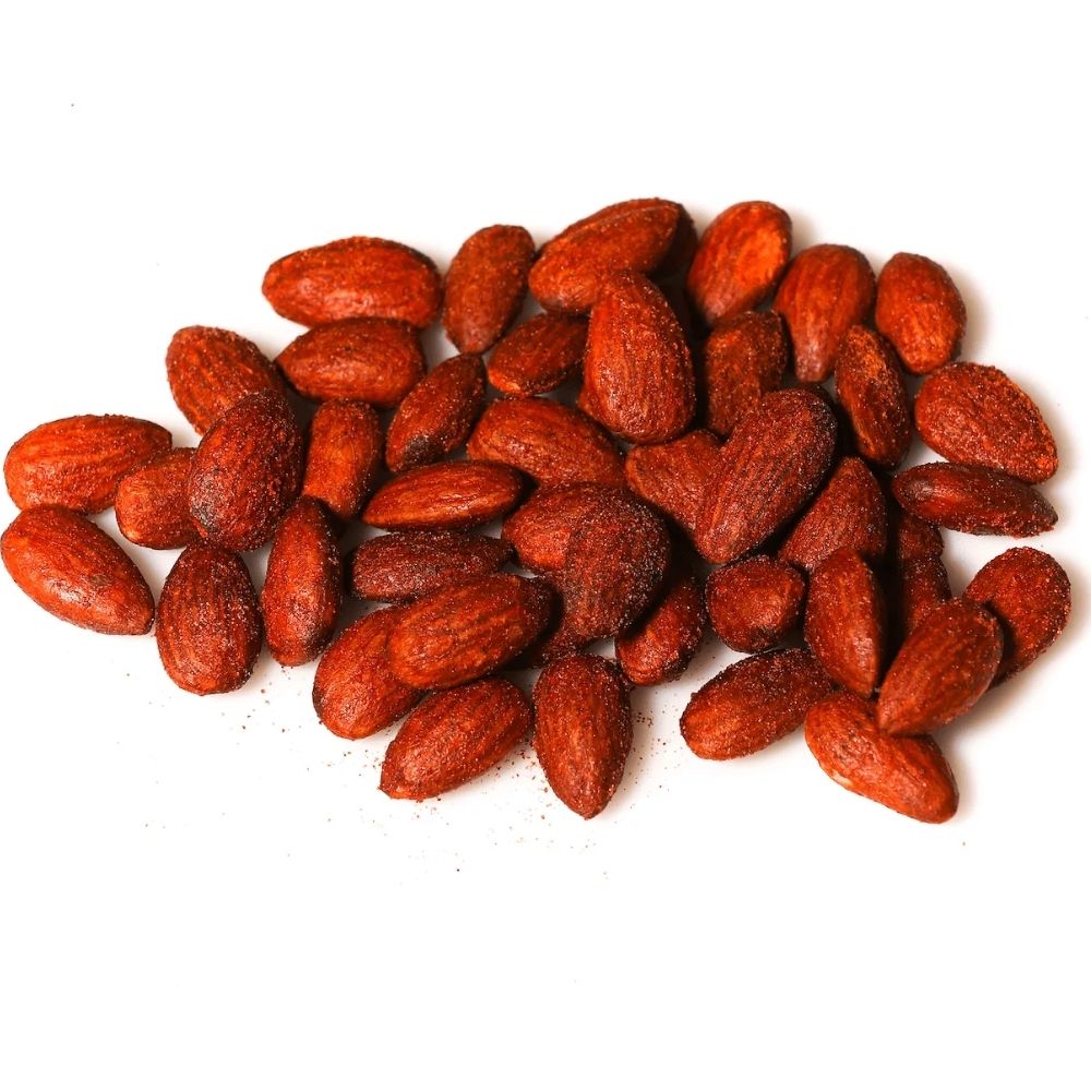 Amandes Enrobées Barbecue Boîte en Verre 150g