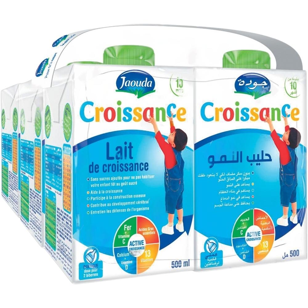 [656873] Pack Lait de Croissance Jaouda 500ml 6 unités