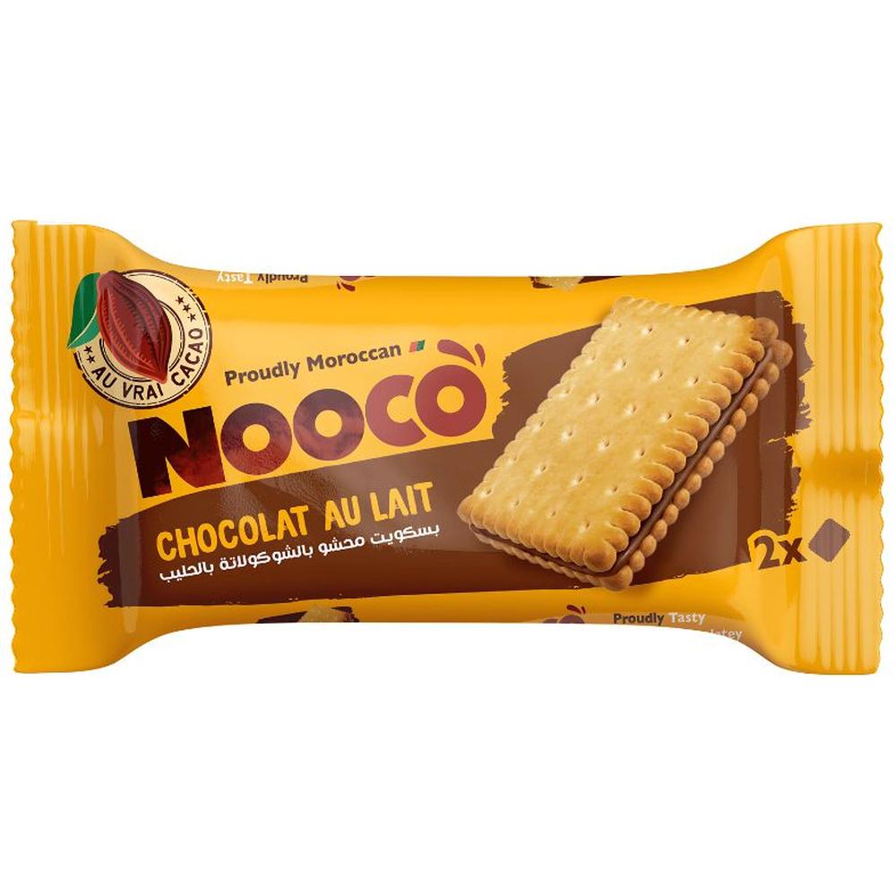 [721622] Biscuit Chocolat au Lait Sandwich Nooco 35g