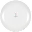 Assiette Dessert Kasa en Porcelaine Blanche Campestre 20cm