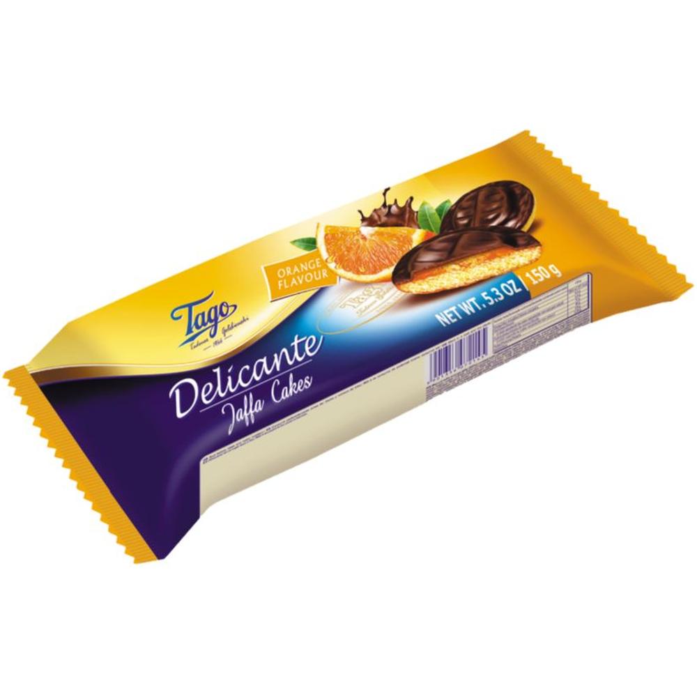 [722355] Génoise Fourrée Orange Tago 150g