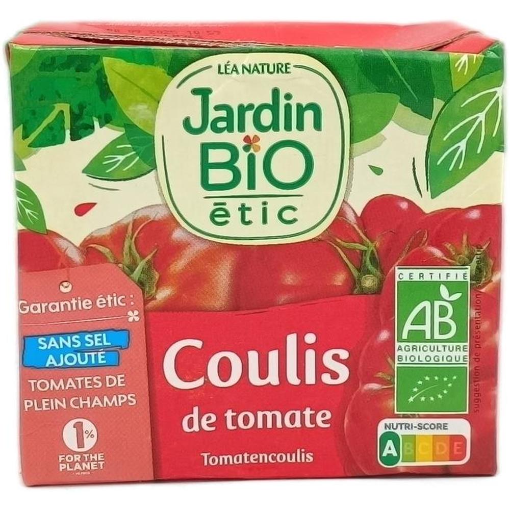 Brique Coulis de Tomate Jardin Bio 500g.