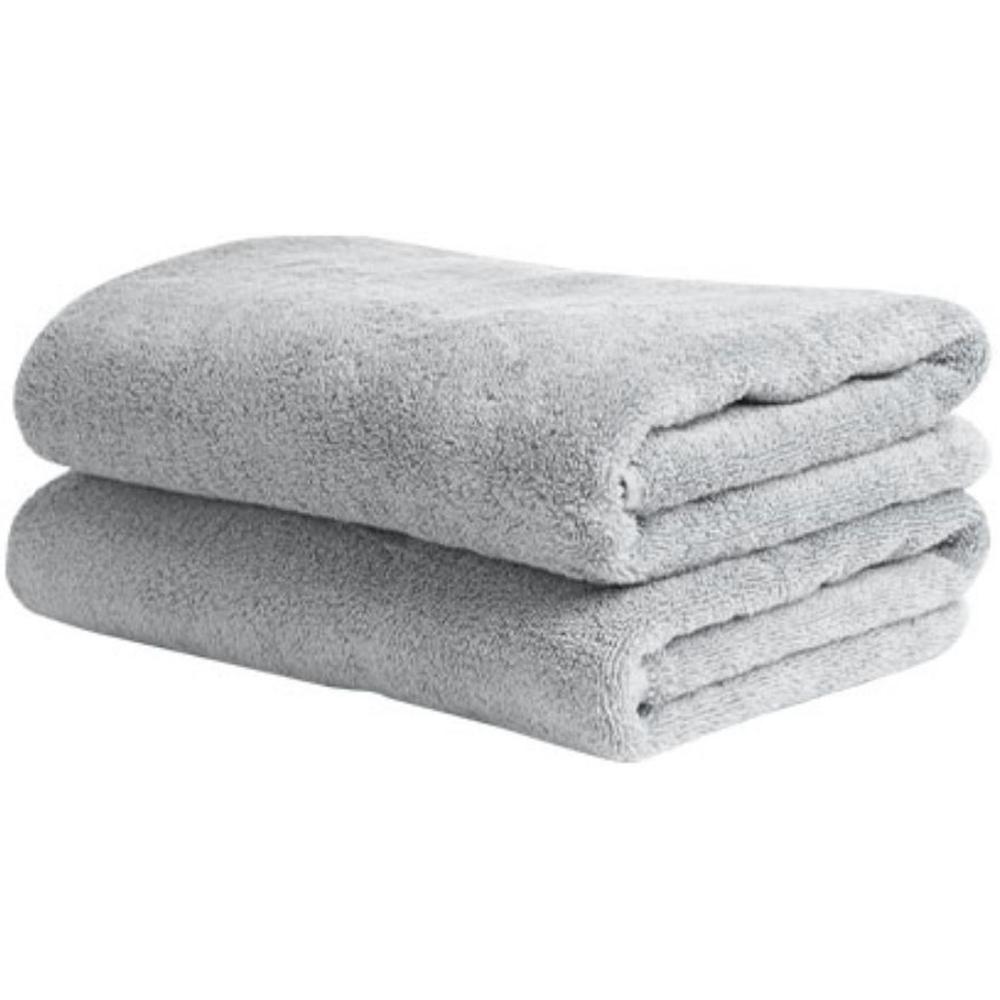 Serviette Bio Gris Tex Home 2 pièces 30x50 cm