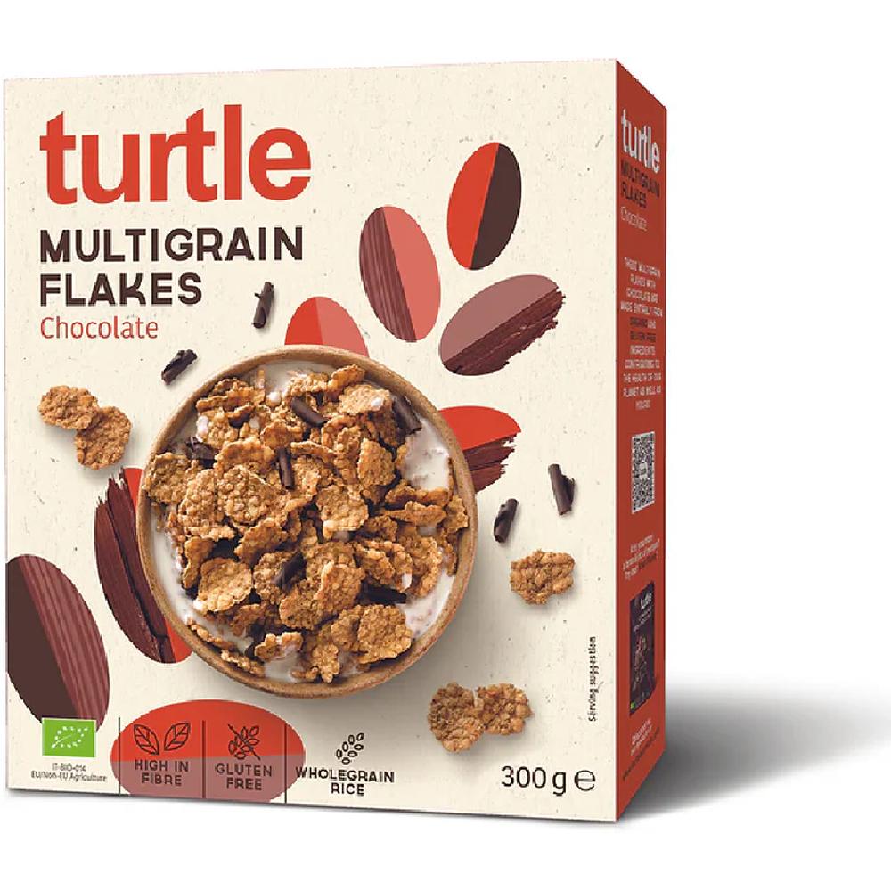 Céréales Multigrain Choco Noir Bio Turtle 300g