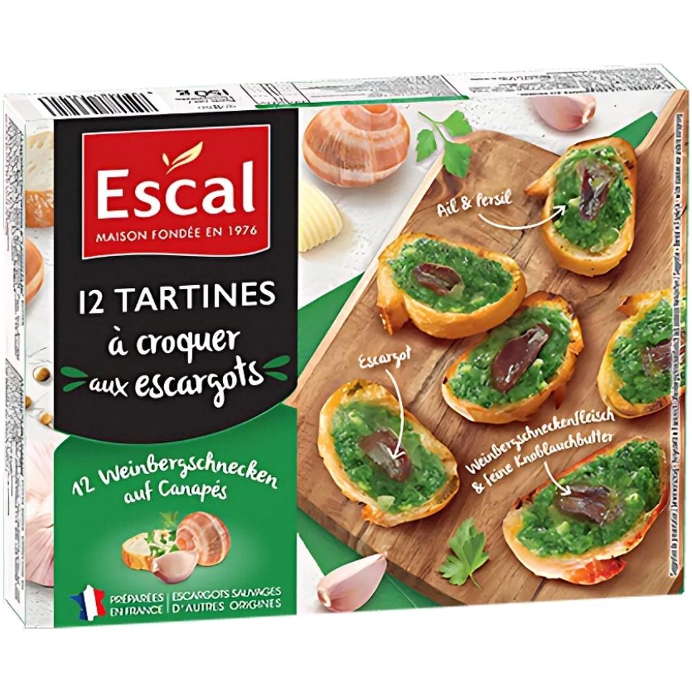 [640217] Canapés aux Escargots Escal 12 unités 150g