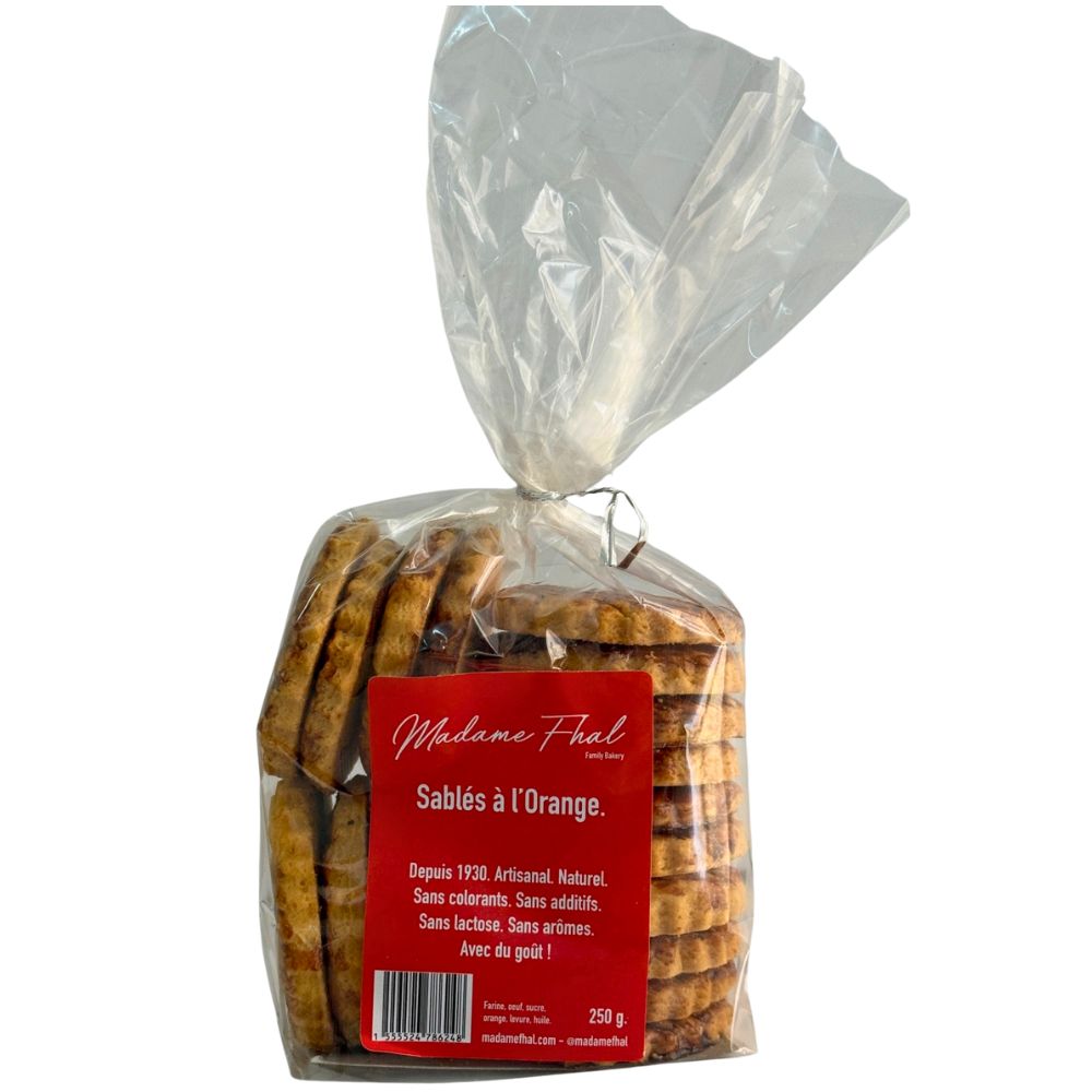 [604843] Sablés à l'Orange - Madame Fhal