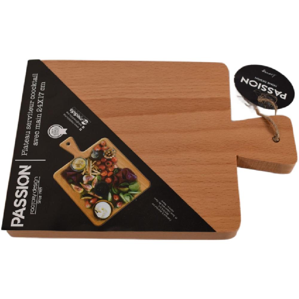 [679413] Plateau Serviteur avec Main Cocktail Passion 24x17 cm.