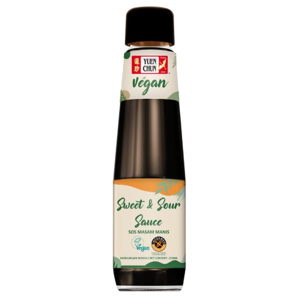 Sauce Sweet & Sour Vegan Sans Gluten Yuen Chun 210ml