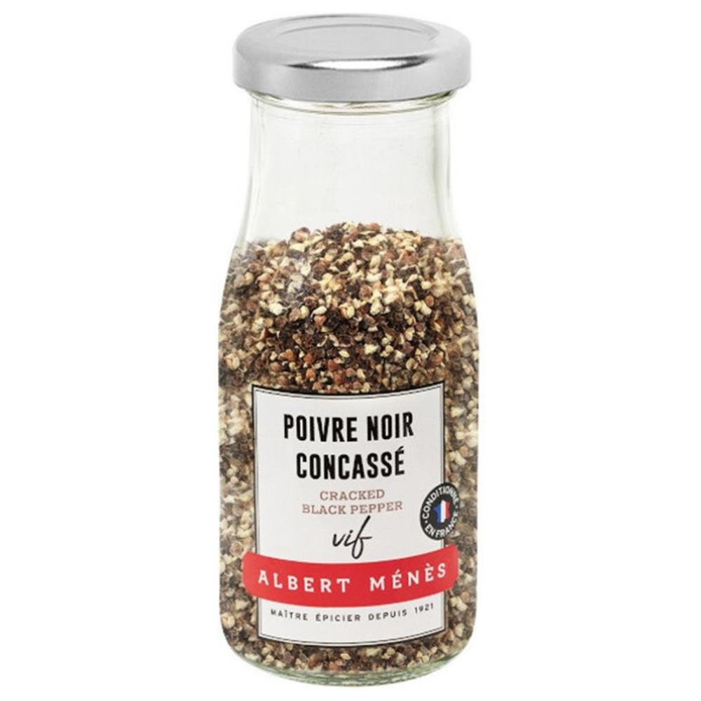 Poivre Noir Concassé Albert Menes 70g.