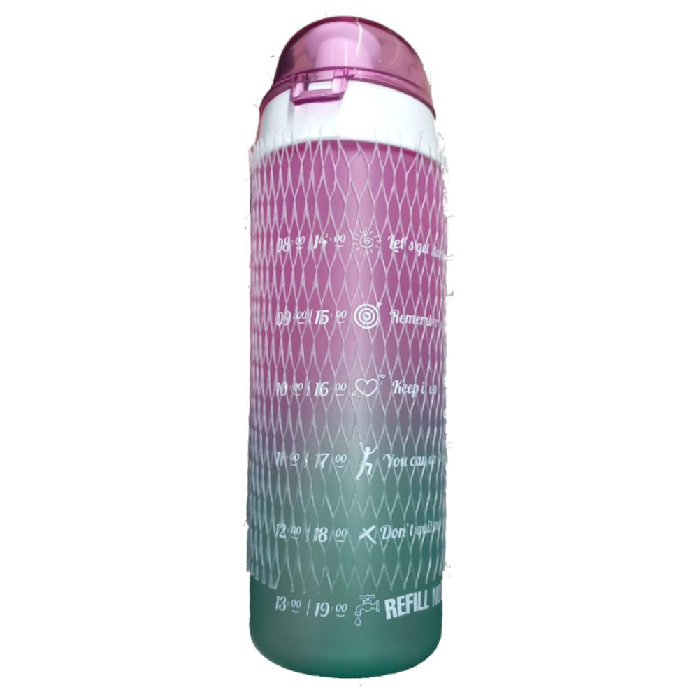 [697682] Gourde en Plastique Bicolore 0,75L.