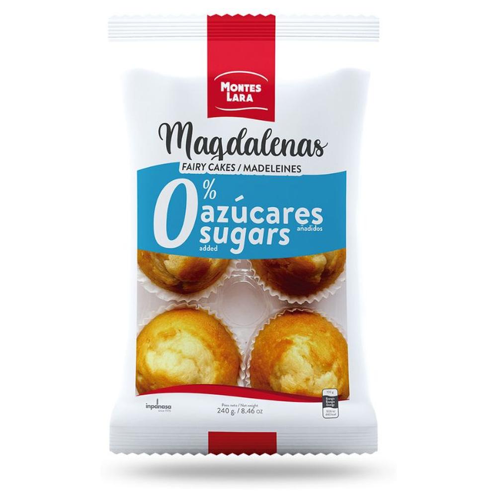 Madeleines Sans Sucre Montes Lara 240g