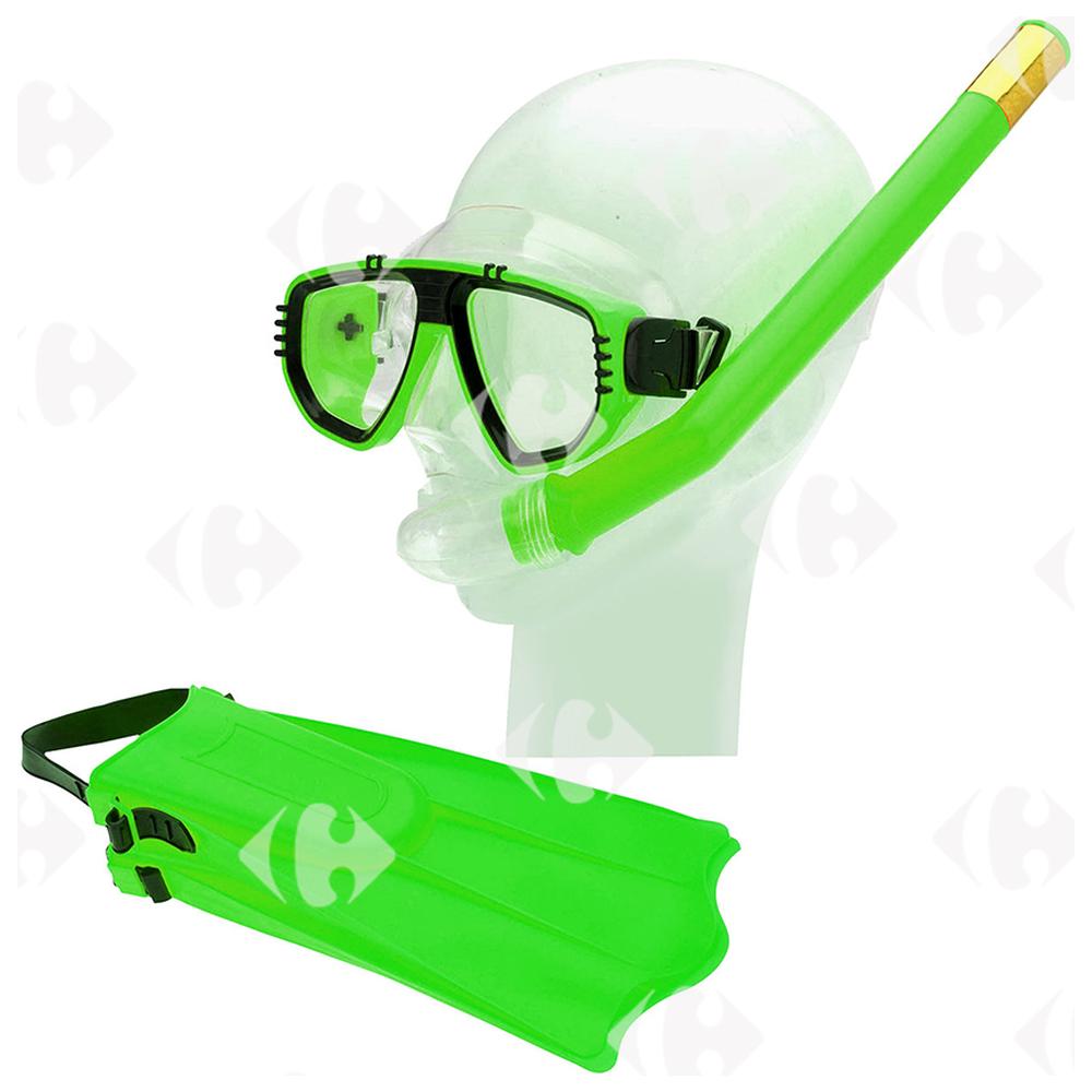 [679855] Set Lunettes de Plongée et Palmes Thimble Toys 35cm