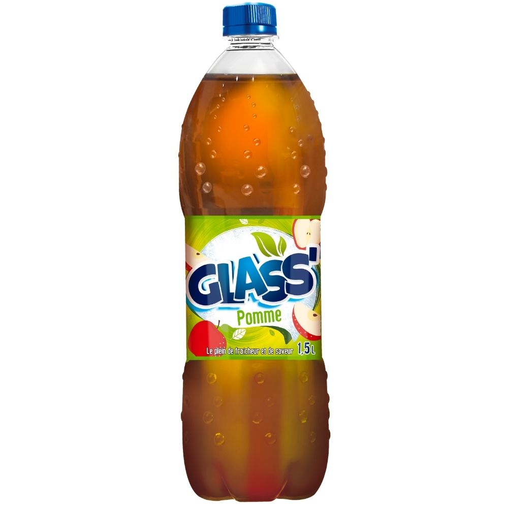 [706529] Bois Gaz Glass Pomme Pet 1,5L