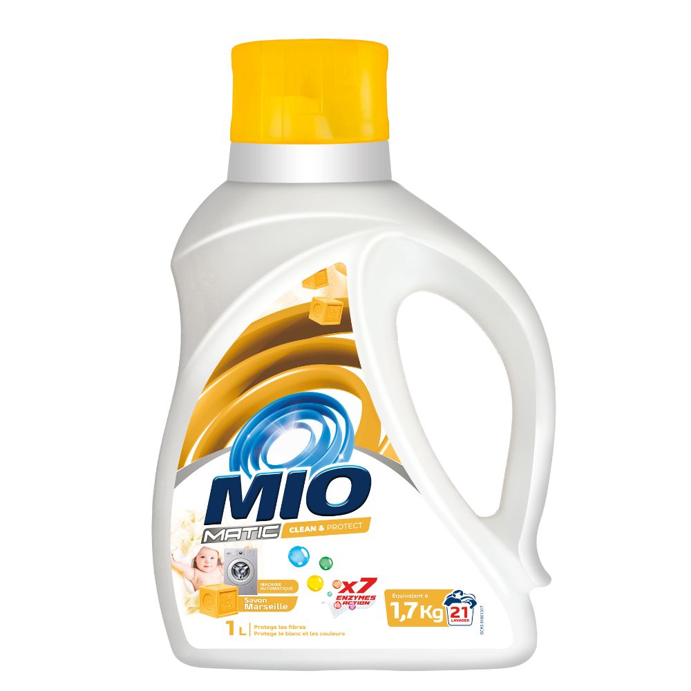 Lessive Liquide Automatique Savon Marseille Matic Mio 1L