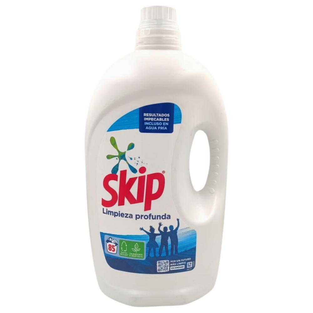 Détergent Lessive Gel Active Clean 85D Skip 4,25L.