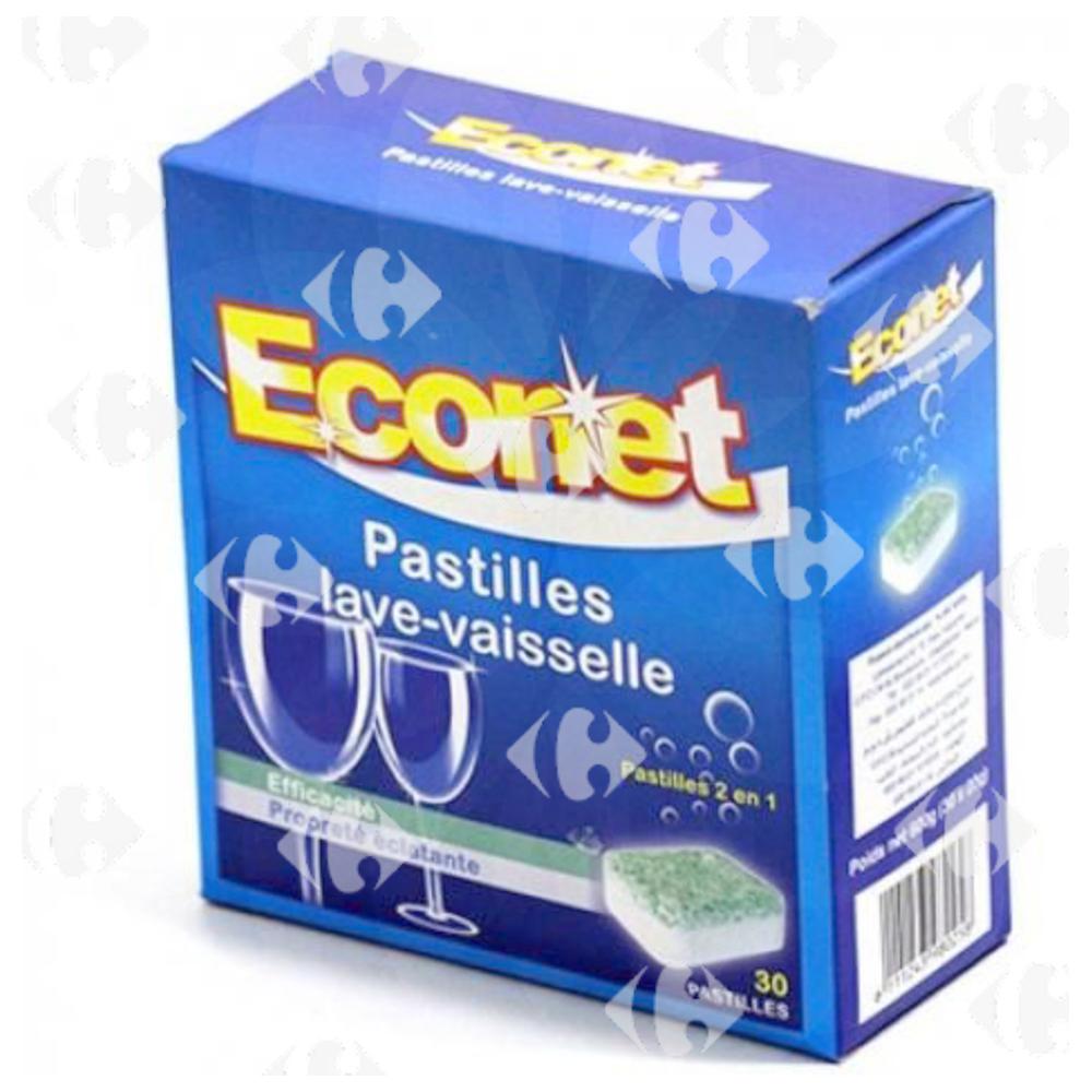 [61521] Tablettes pour Lave-Vaisselle Econet 600g