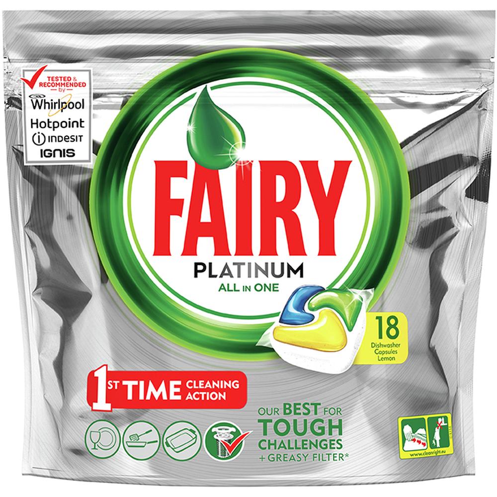 [619826] Pastilles Lave-vaisselle Platinum Fairy 18 unités