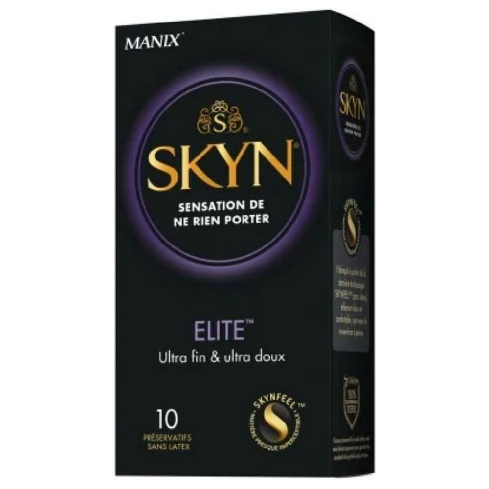 [717280] Préservatifs Elite Extra Lubrifiés Skyn 10 Unités