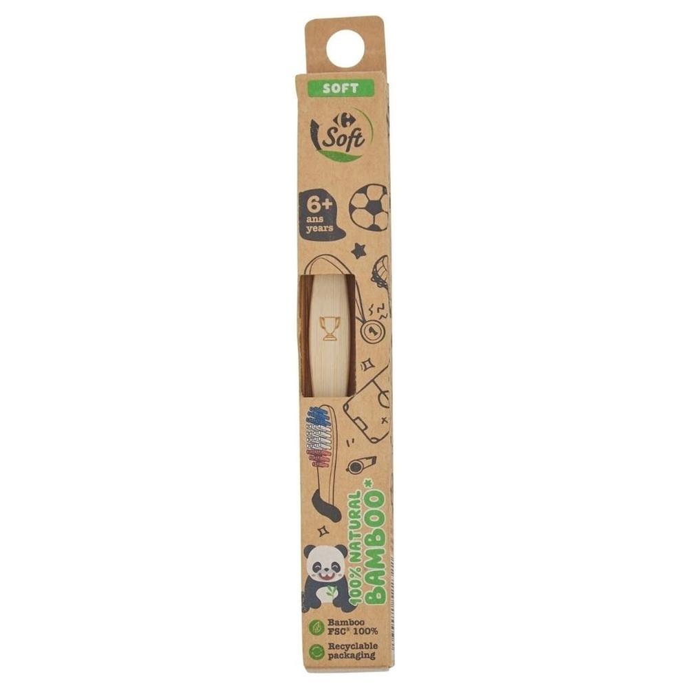 [731944] Brosse à Dents Bambou Kids Carrefour 1 unité