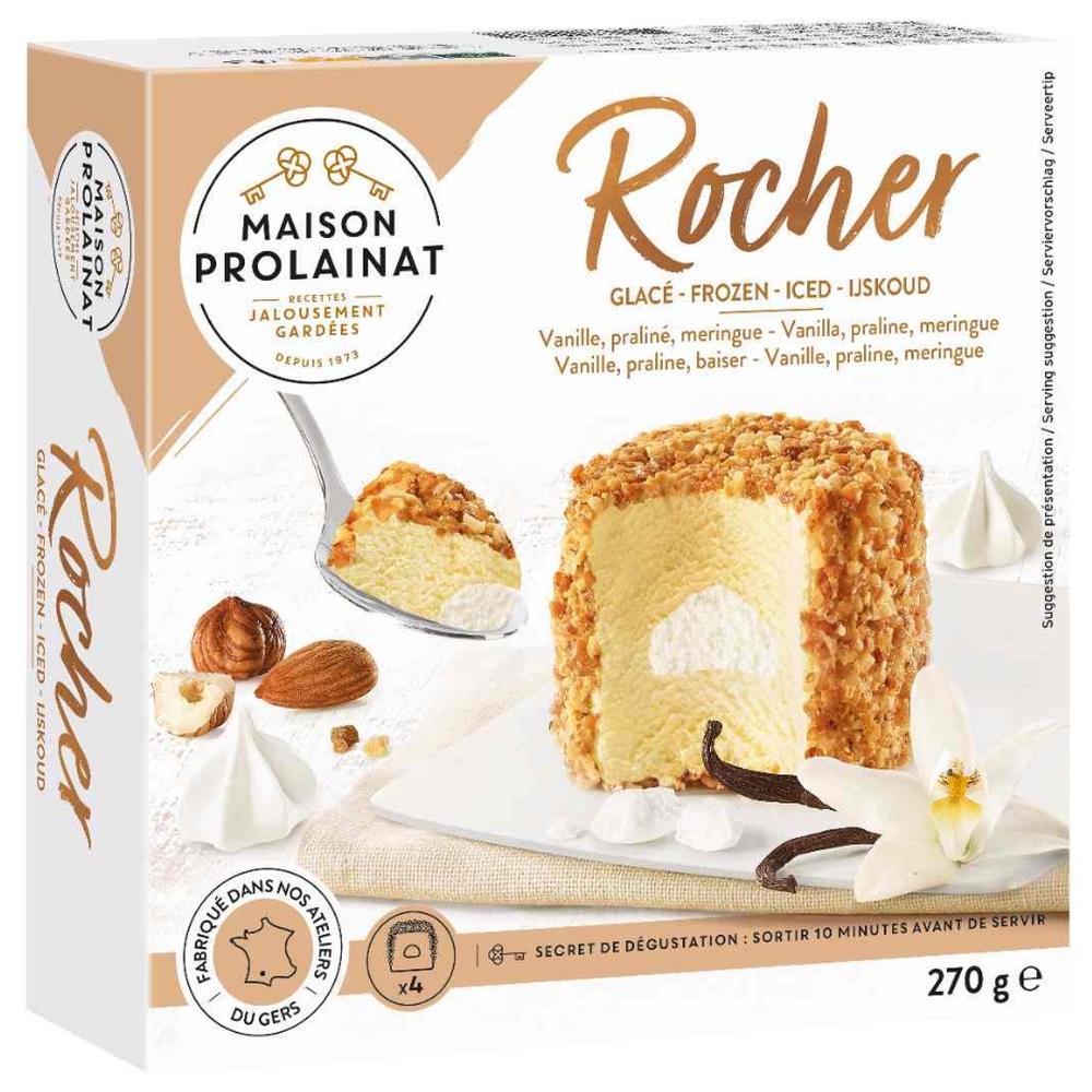 [722808] Rocher Glacé Vanille Maison Prolainat 67g 4 unités