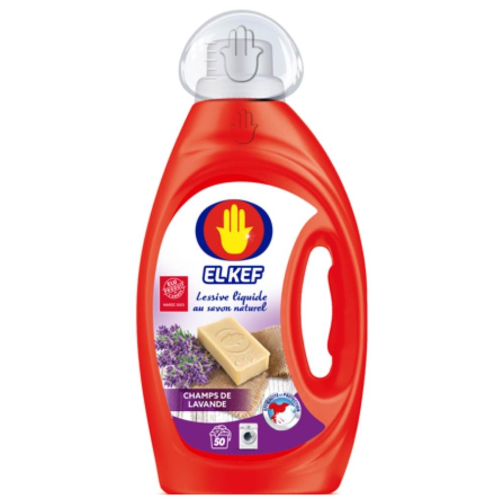 [713726] Lessive Liquide Machine Automatique Lavande El Kef 2,5L.