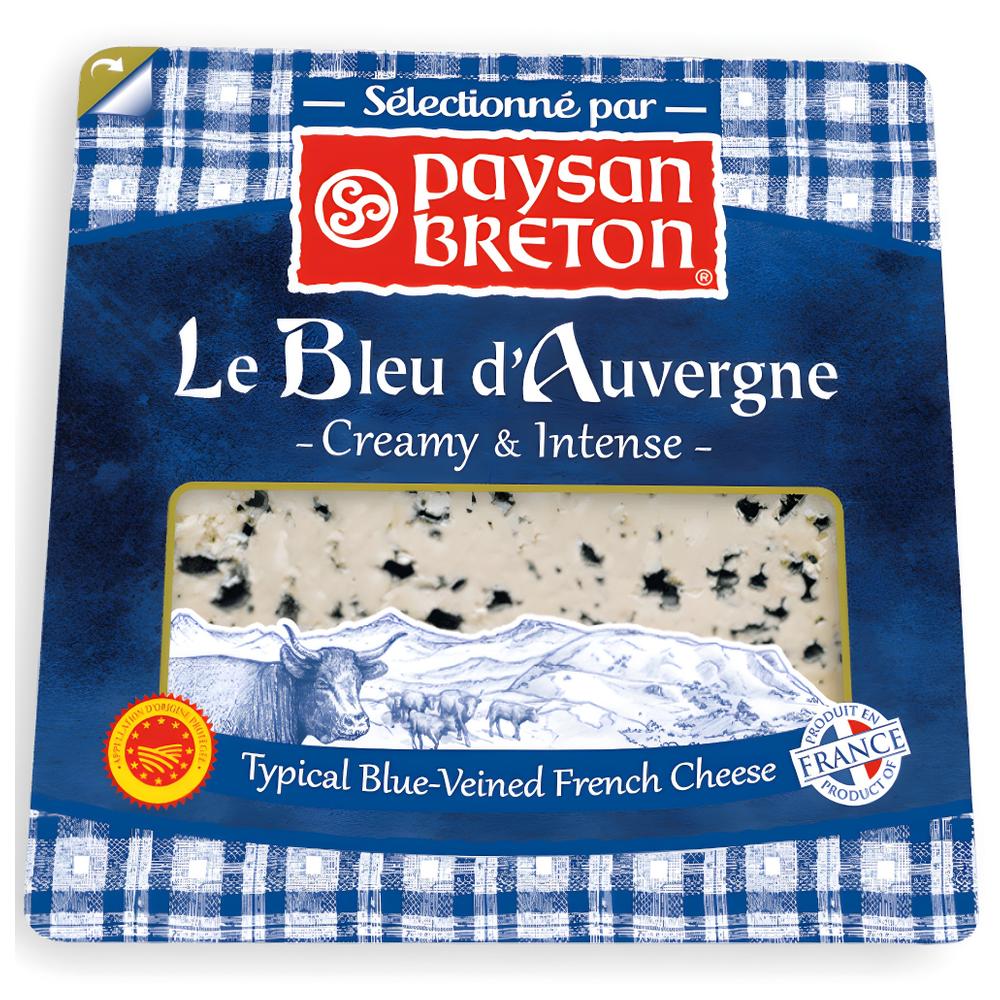 [694694] Fromage Bleu d'Auvergne AOP Paysan Breton 125g