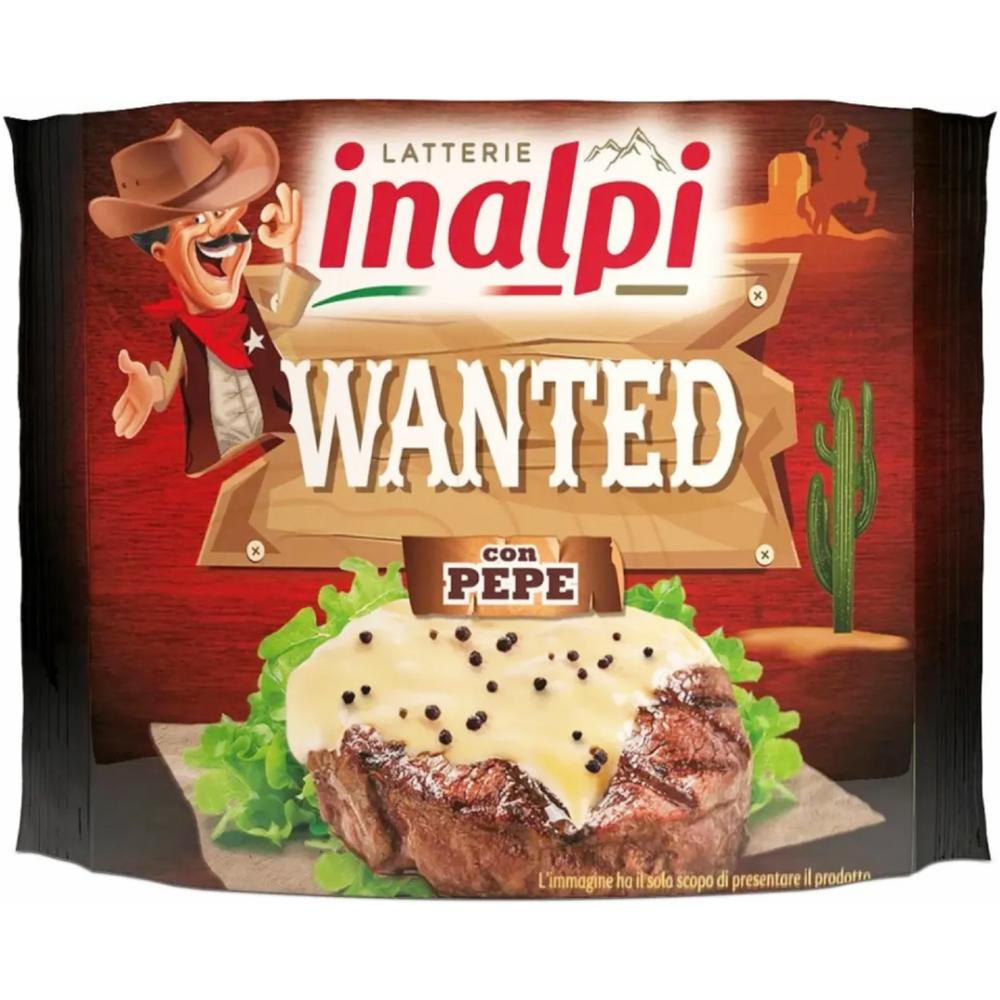 Fromage Poivre Noir Wanted Inalpi 6 tranches 150g