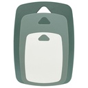 Set Planche Découpe Plastique Olive Kasa 15 cm - 25 cm - 35 cm 3 pièces