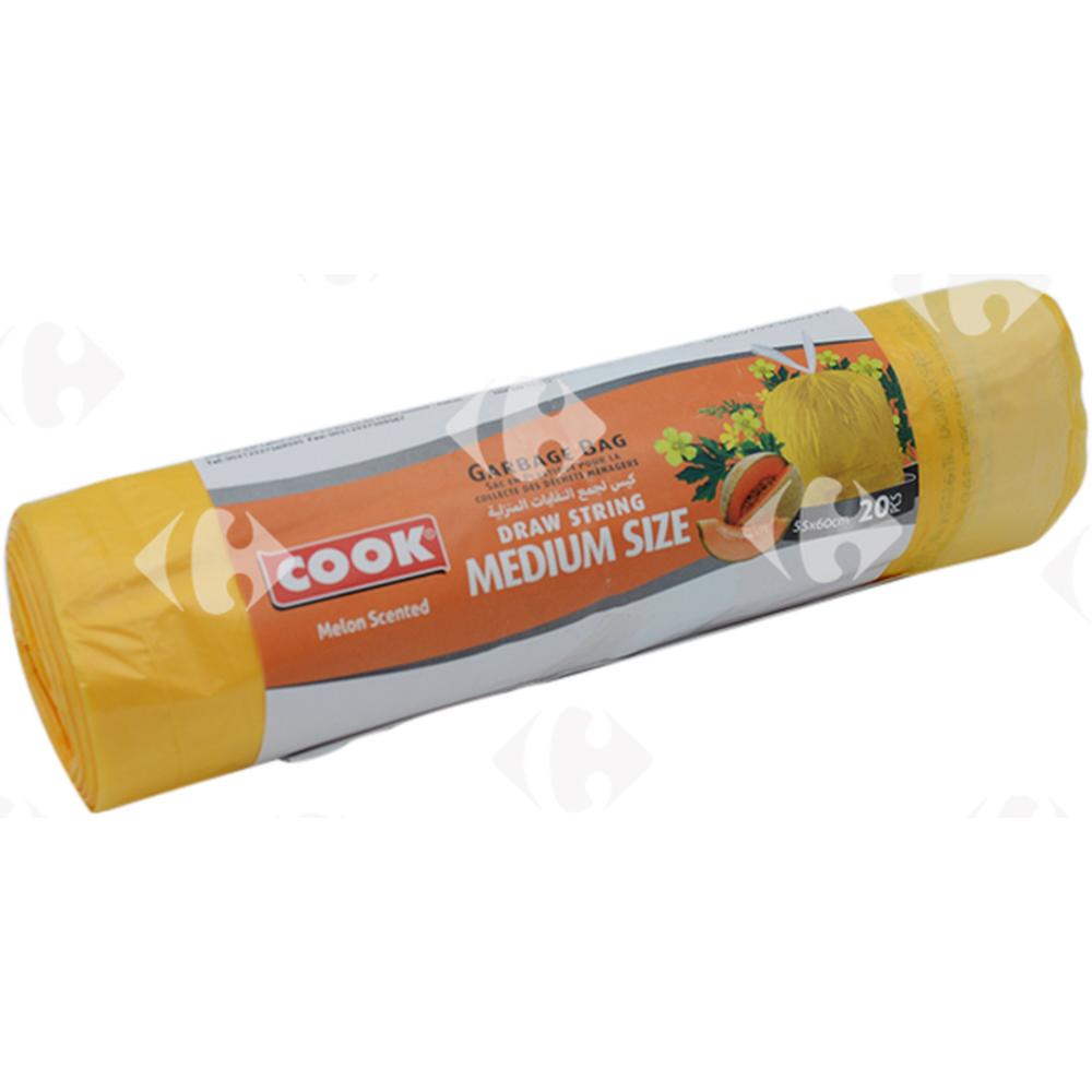 [607620] Sac Poubelle Moyen Lien Traditionnel Astra Cook 20 sacs