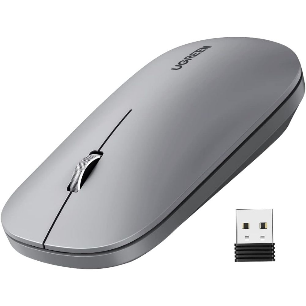 Souris sans Fil Ugreen gris clair