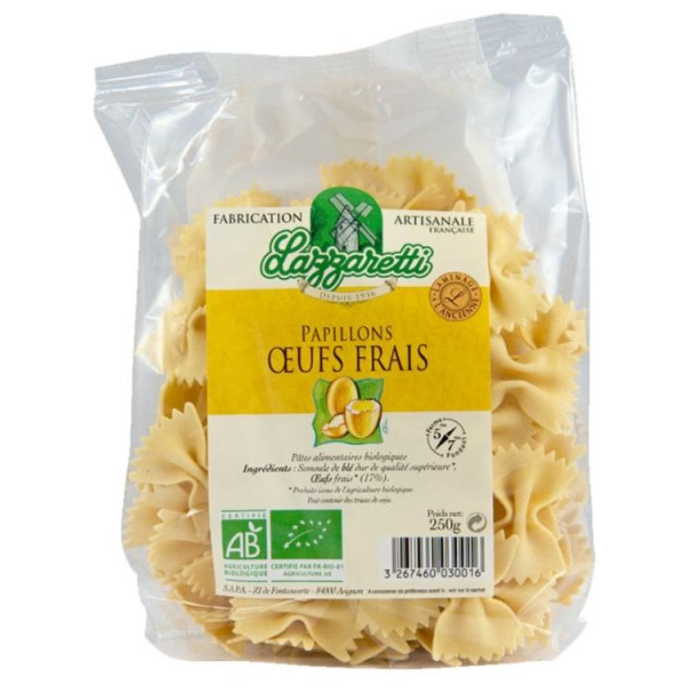 Papillons aux Œufs Lazzaretti 250g