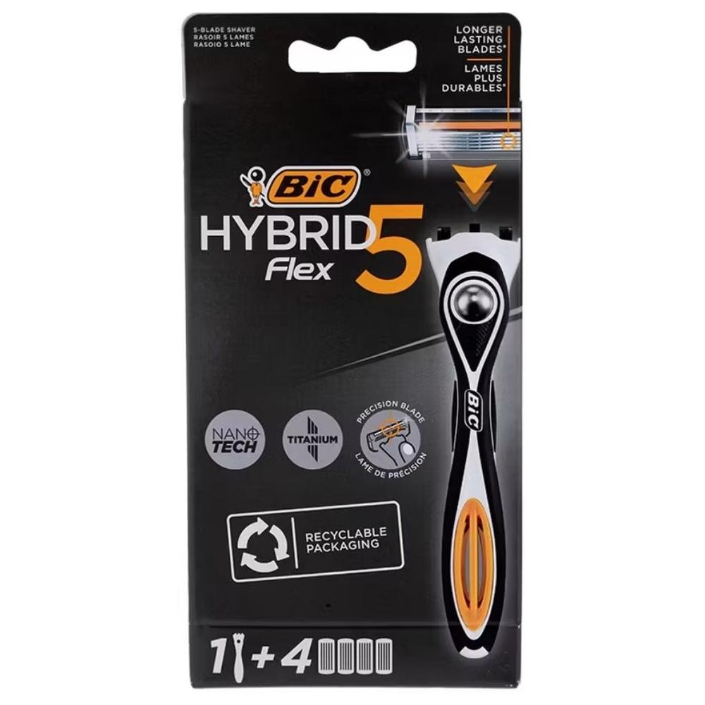 [730764] Rasoir Système 5 Lames Flex BIC 1 unité