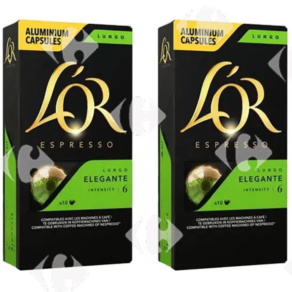 [623582] Lot 2 Capsules Café L'Or N°6 2ème à moitié prix