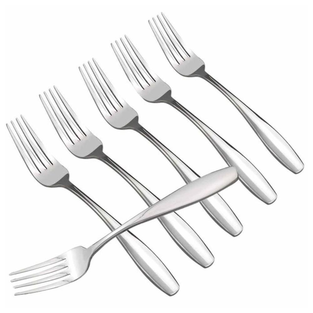 Set de Fourchettes de Table en Acier Inoxydable 6 unités.