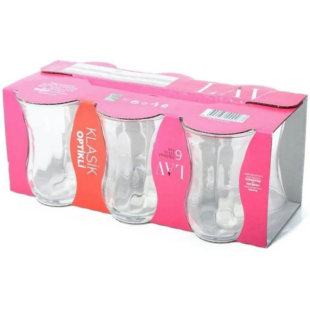 [710509] Pack de 6 Verres à Thé Turc Klasik 11,5cl