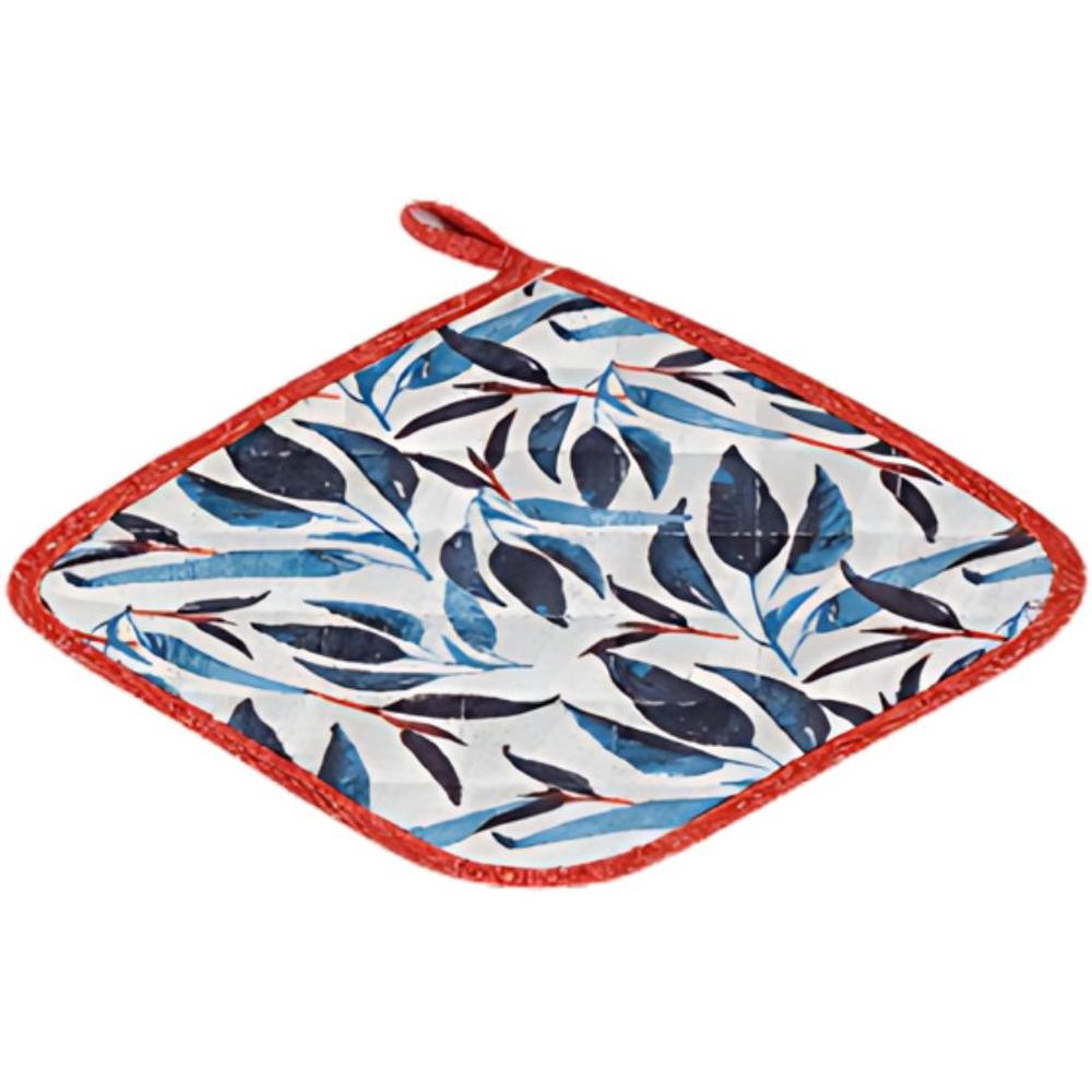 [714960] Manique de Cuisine Coton Feuille 20x20cm