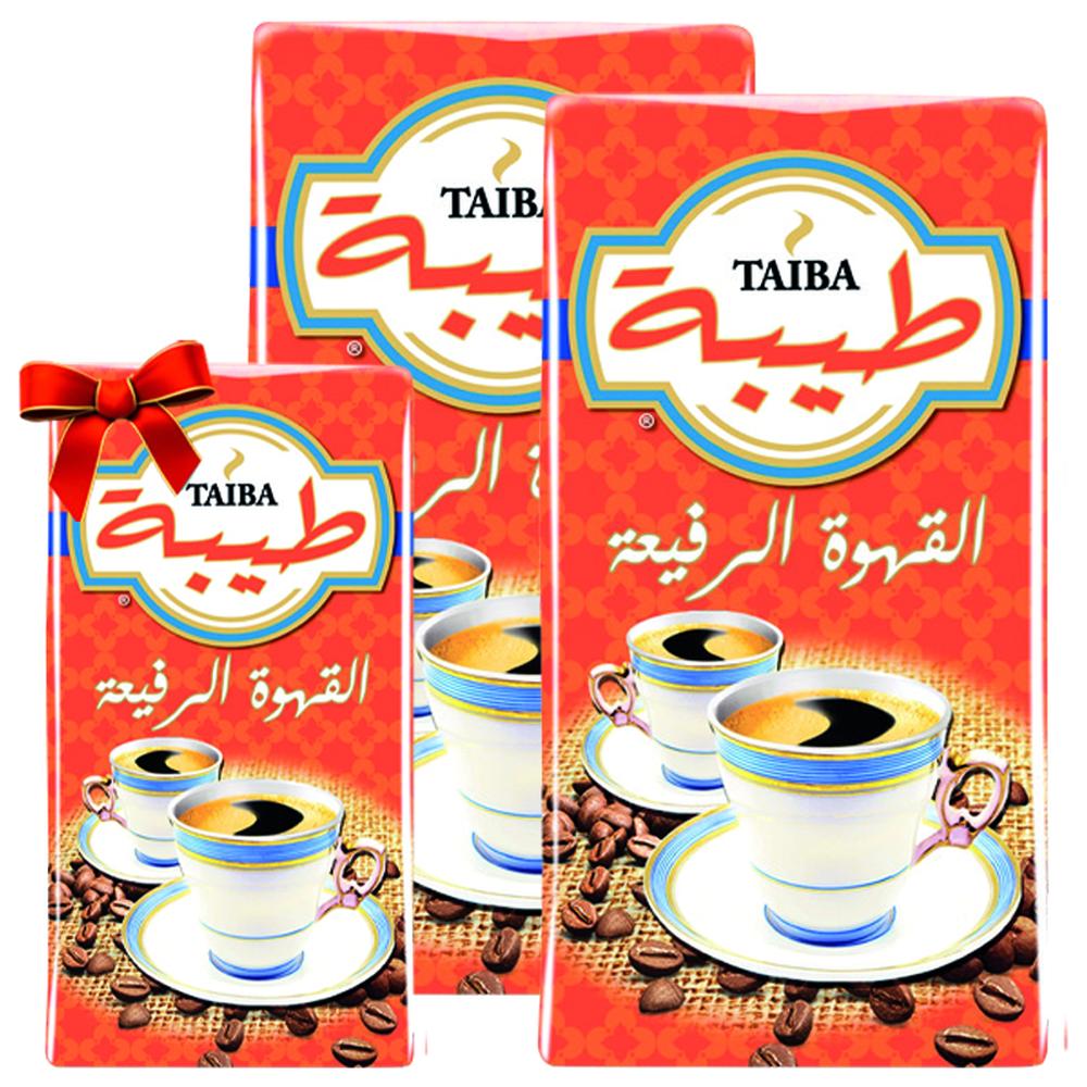 [726979] Pack Café Moulu Taiba (200g x 2) + Café Moulu Taiba 100g Gratuit