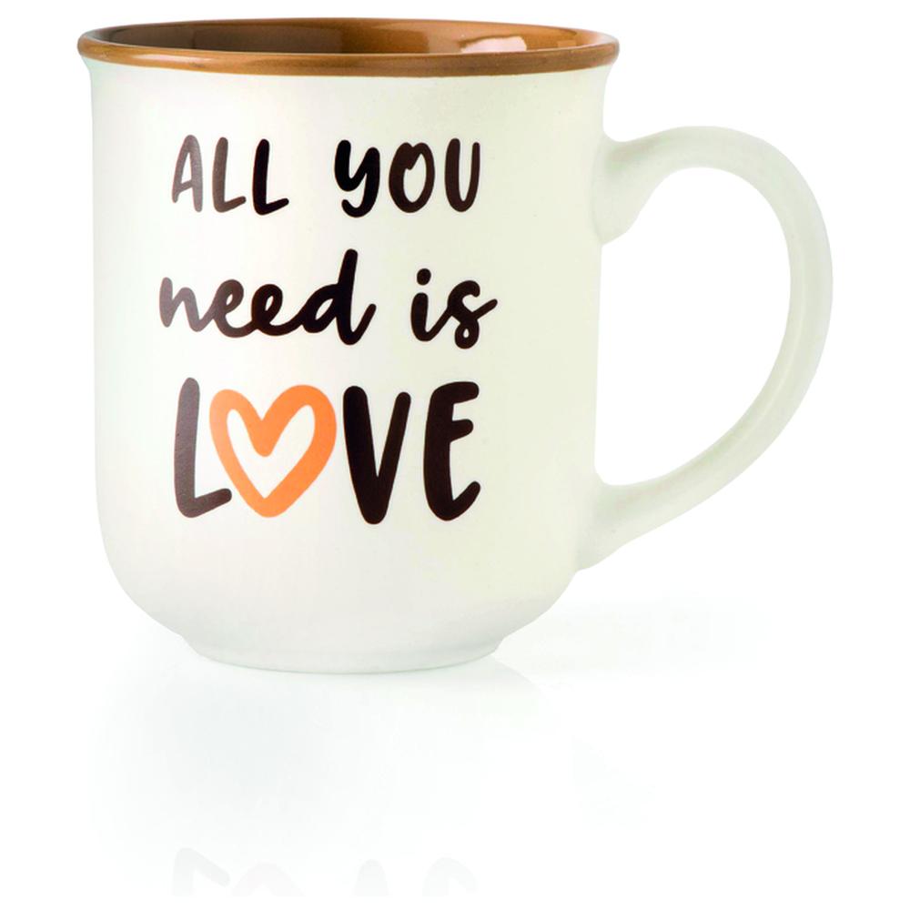 Mug en Porcelaine All You Need Is Love Kasa 40cl