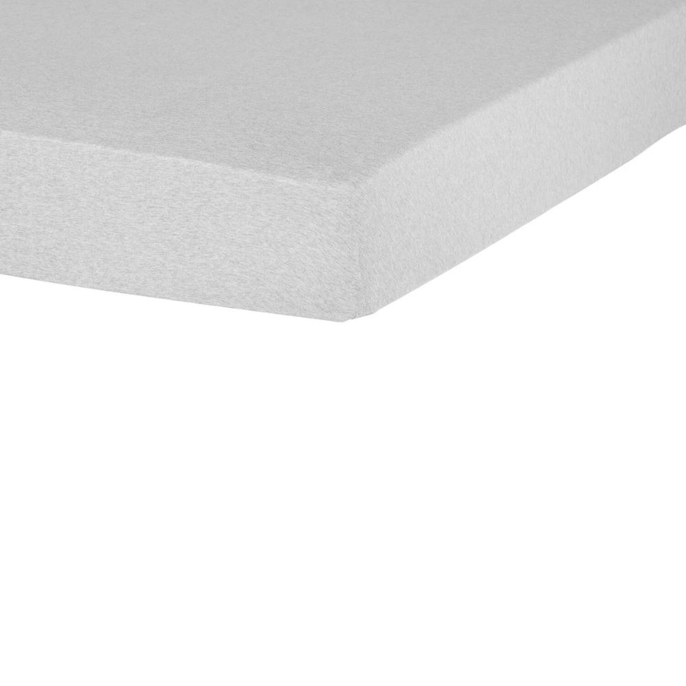 [703100] Drap Housse Gris Charbon Tex Home 90x200 cm