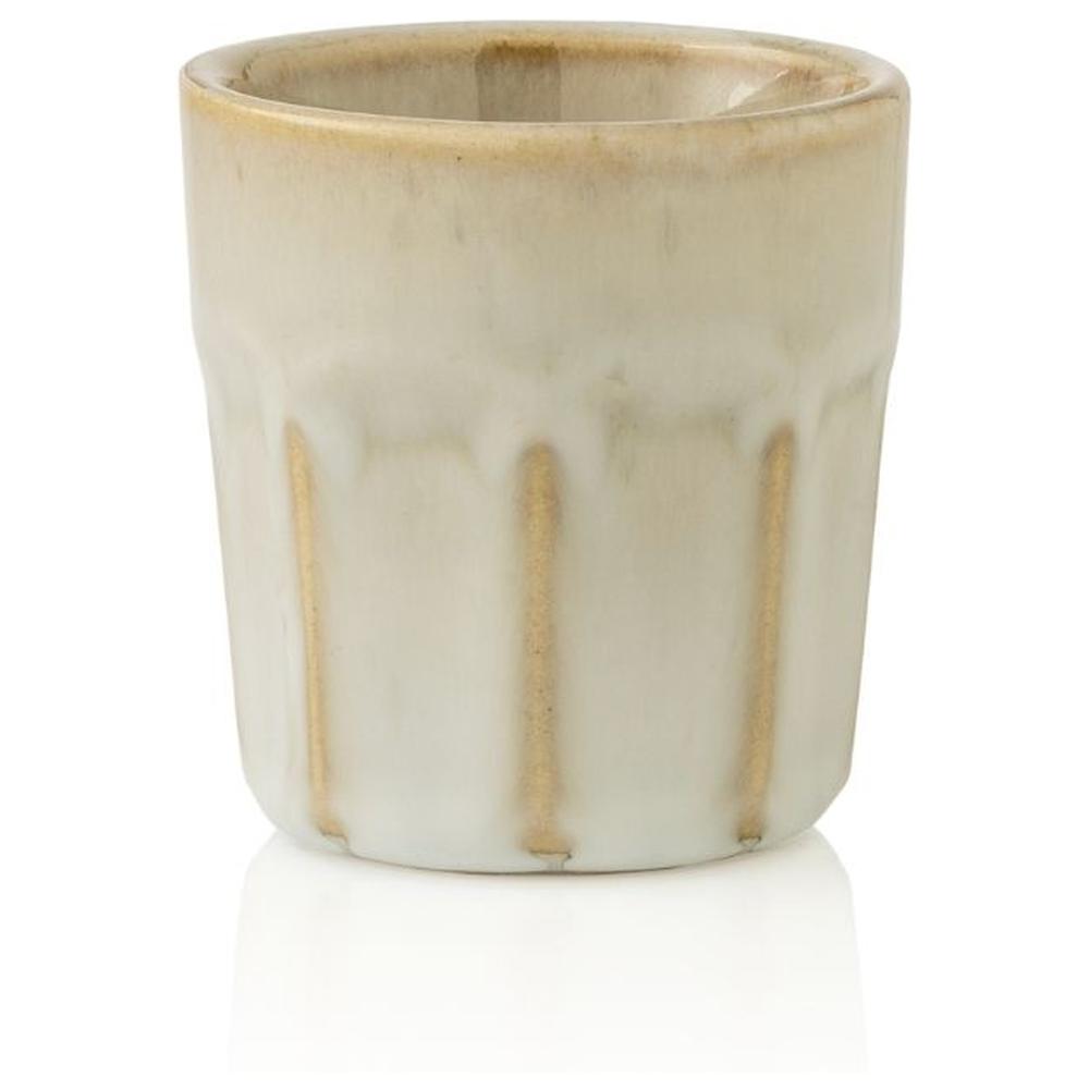 Gobelet en Porcelaine Marron Réactif Kasa 9cl 