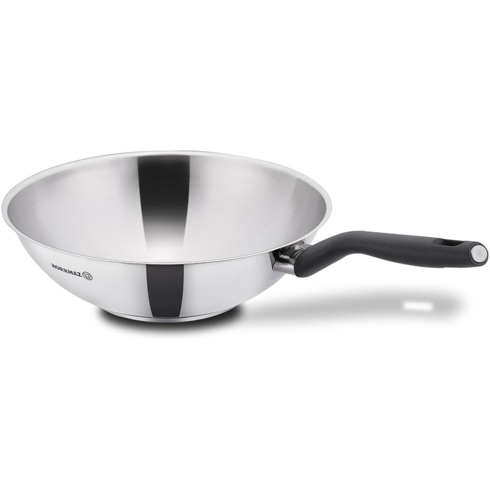 Wok Inox Korkmaz 28cm.