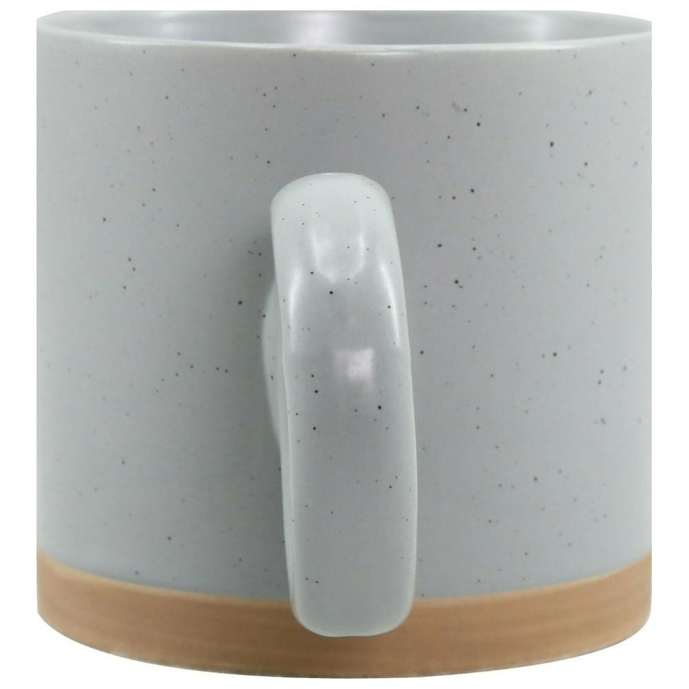 [722641] Mug Porcelaine Love Gris Kasa 37 cl
