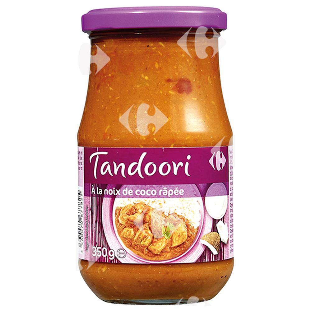 Sauce Tandoori Carrefour 350g.