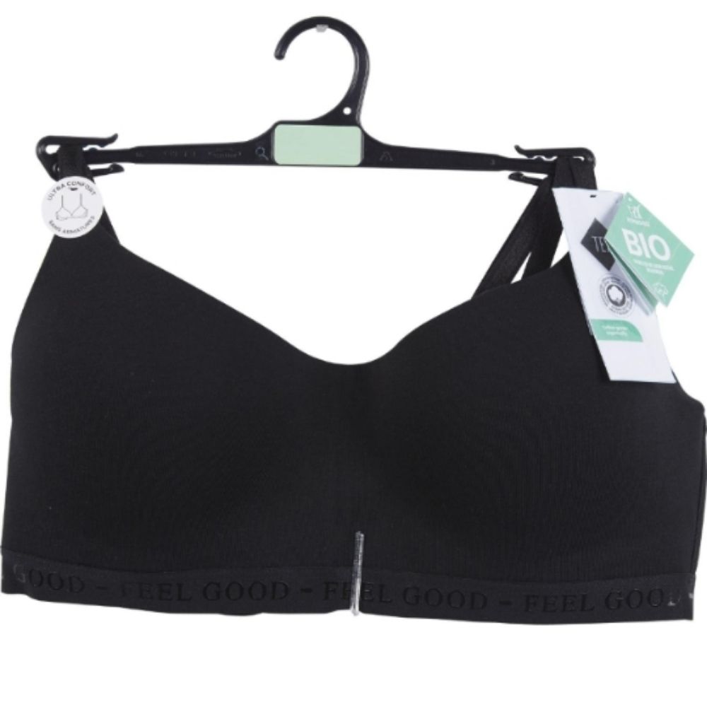 [719563] Soutien-Gorge pour Femme Taille S Coton en Noir