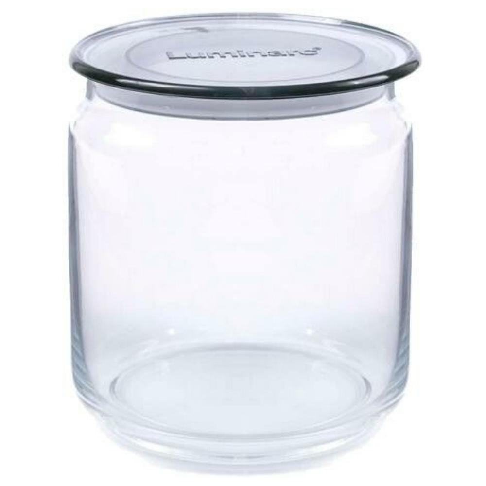 [696360] Bocal Hermétique en Verre avec Couvercle Gris Luminarc 0,75L