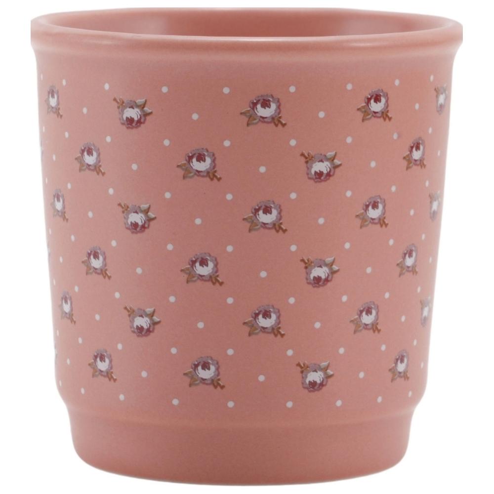[722659] Gobelet à Café Personnalisé Rose Fleurs Kasa 8 cl