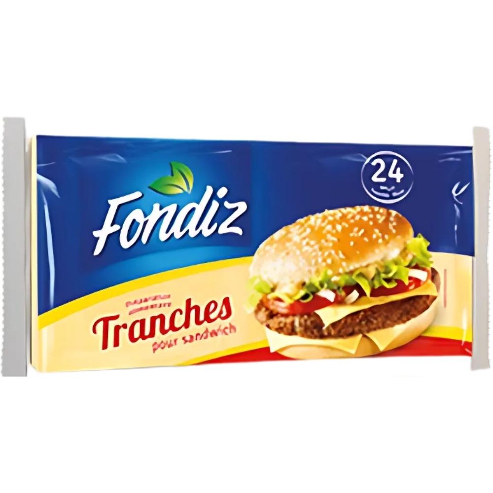 Fromage Cheddar en Tranche Fondiz 24 tranches