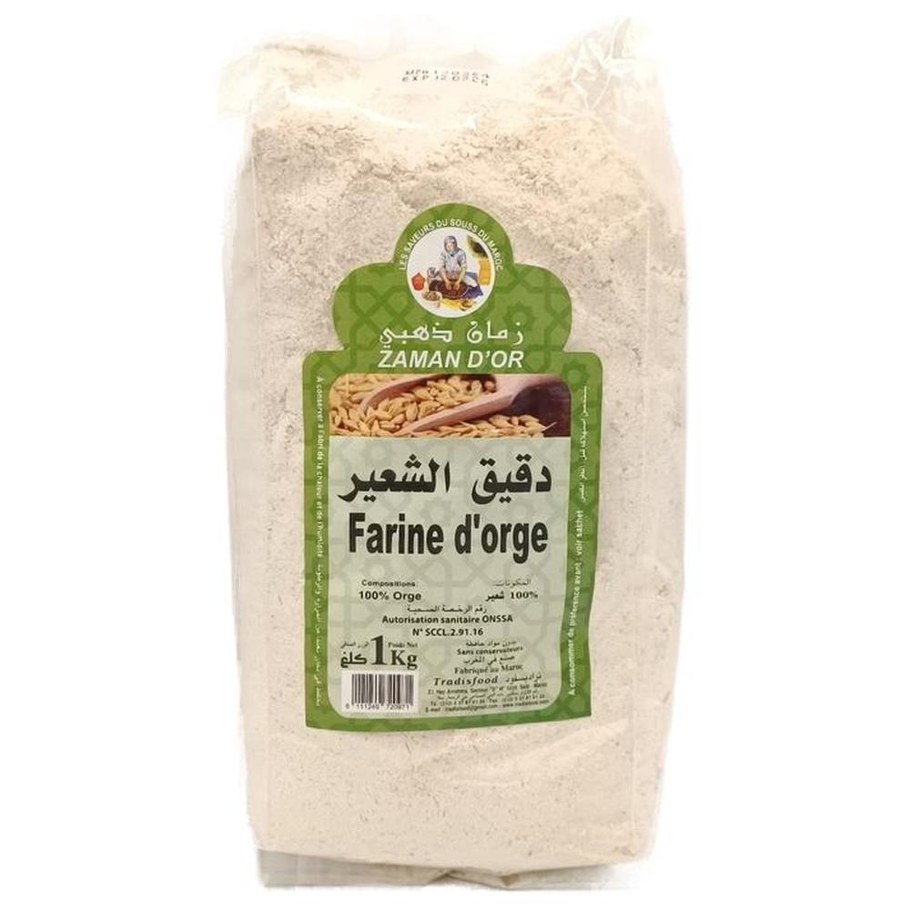 [538559] Farine d'Orge Zaman d'Or 1kg.