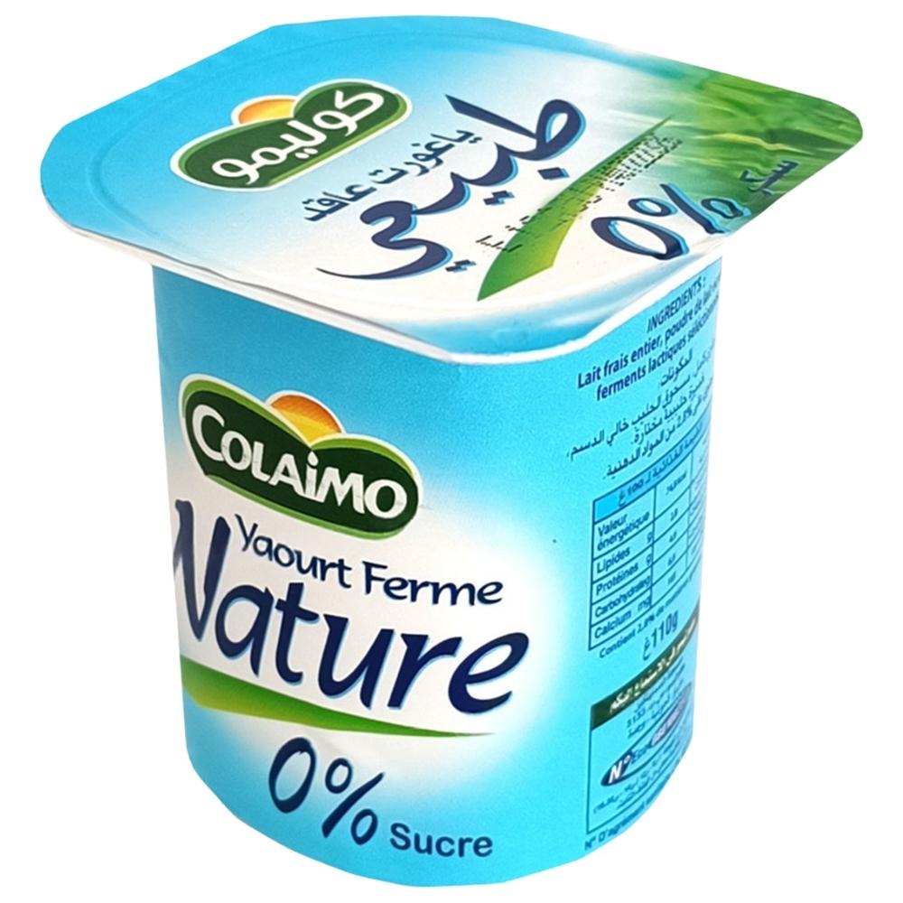 Yaourt à Cuillère Nature Brassé Sans Sucre Colaimo 110g