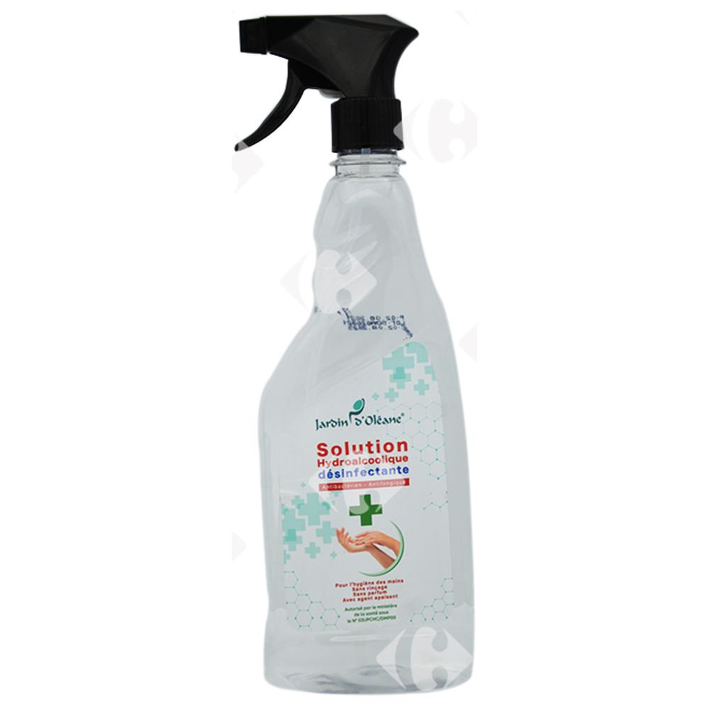 [647381] Solution Désinfectante Hydroalcoolique Jardin D'Oléane 750ml
